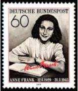 Anne Frank postzegel