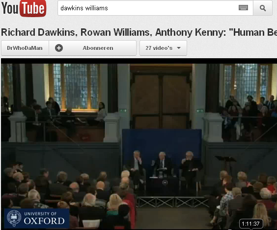 Dawkins versus Williams 3