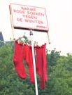 Rode sokken 1